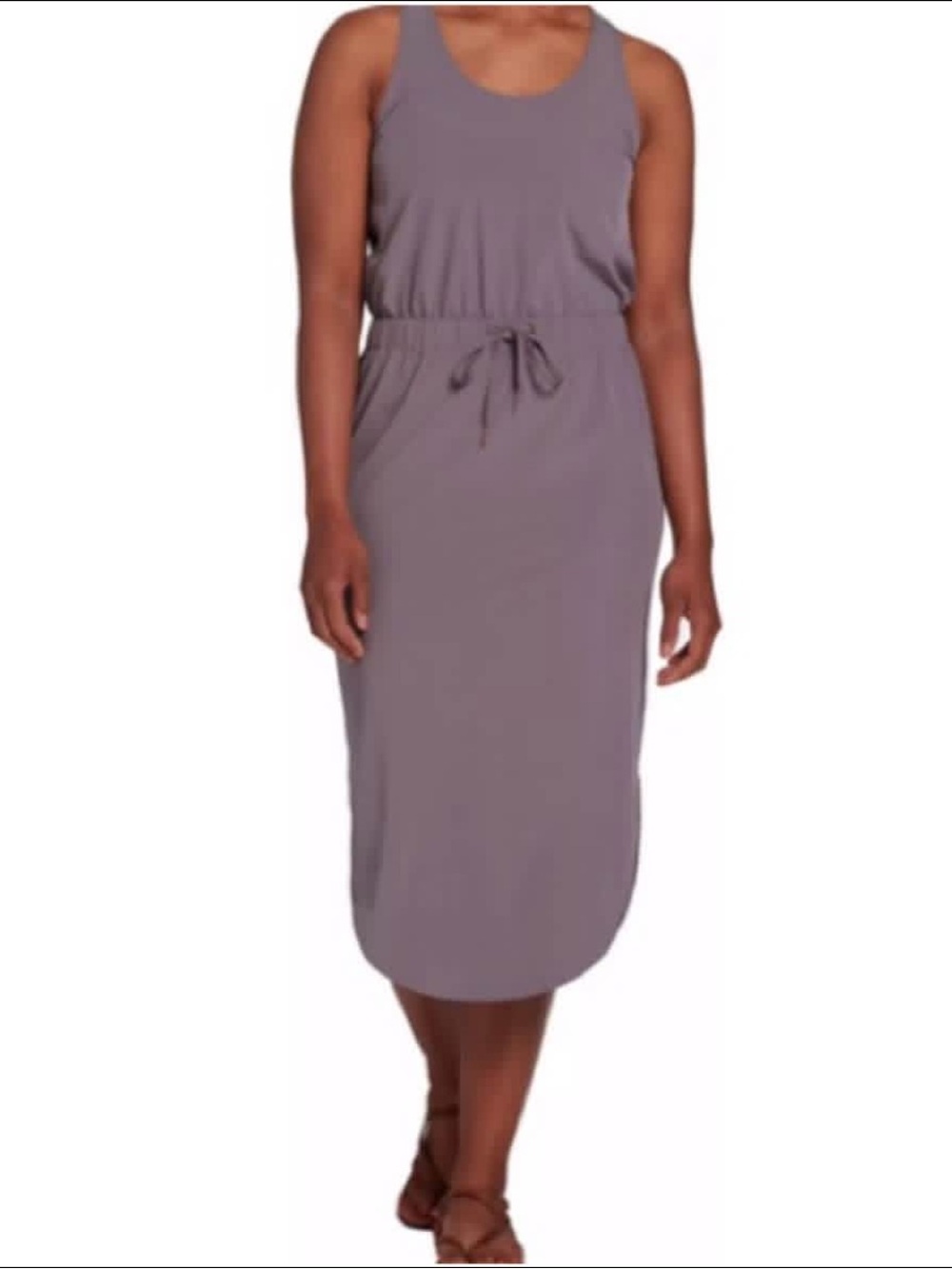 CALIA by Carrie Underwood Scoop Neck Tank Dress - Dusty Lavender